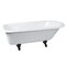 Aqua Eden 66 L, 30.13 W, White/Matte Black, Cast Iron NHVCTND673123T0 - alternate 1